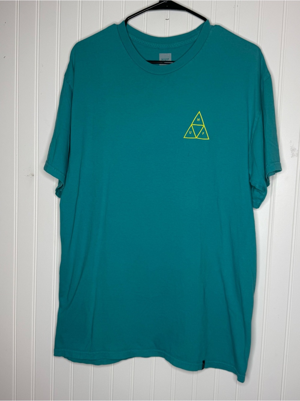 HUF Men's High Tide Triangle Short Sleeve Tee Size Large